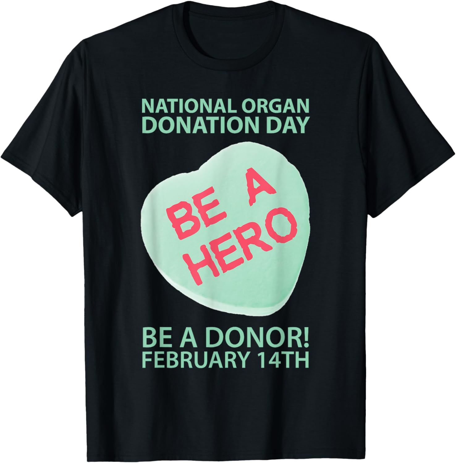 Organ Donation Awareness Day Be A Hero Heart G design