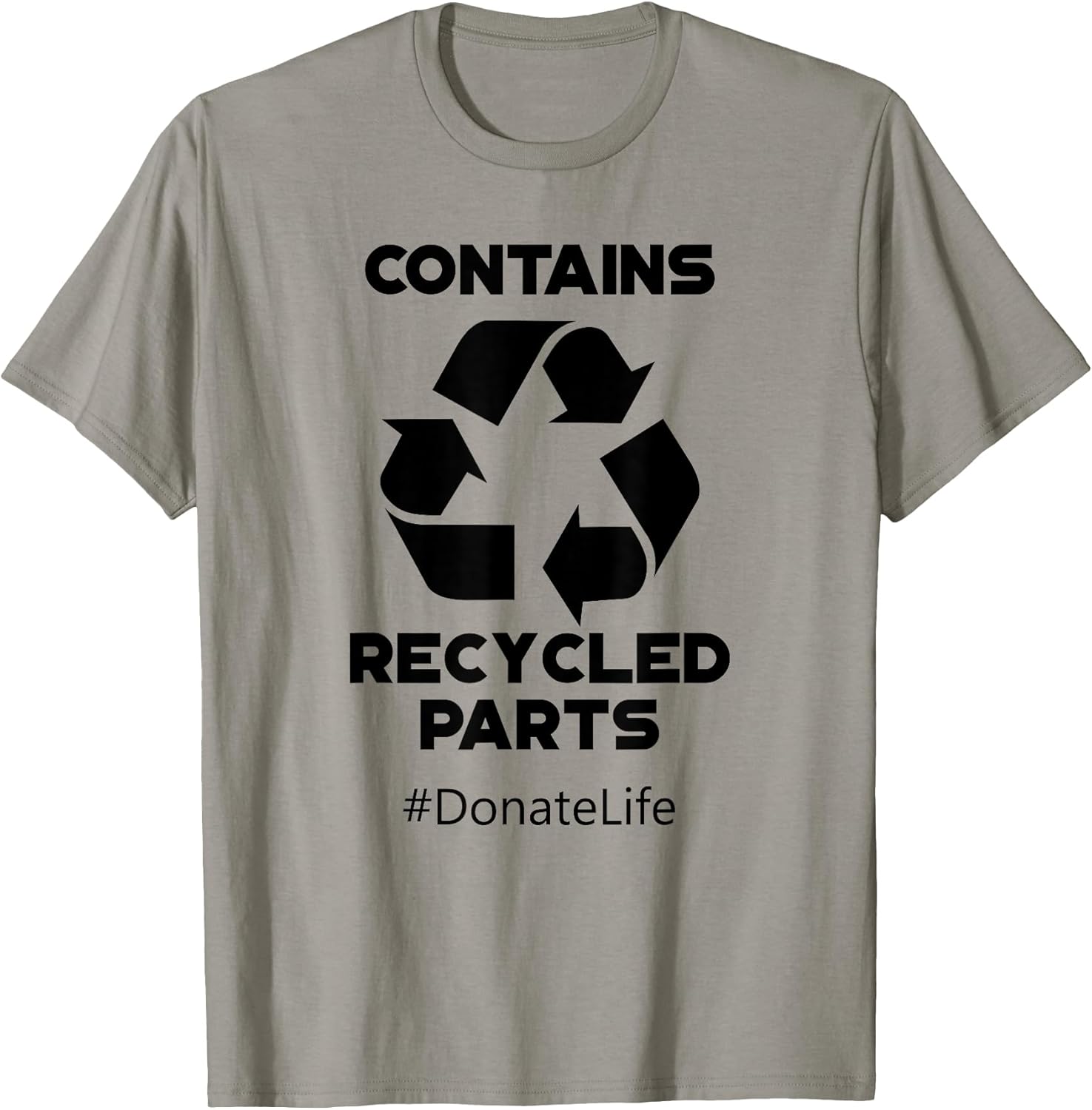 Contains Recycled Parts Transplant Recipient